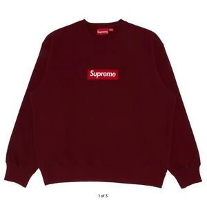 SUPREME BOX LOGO CREW NECK